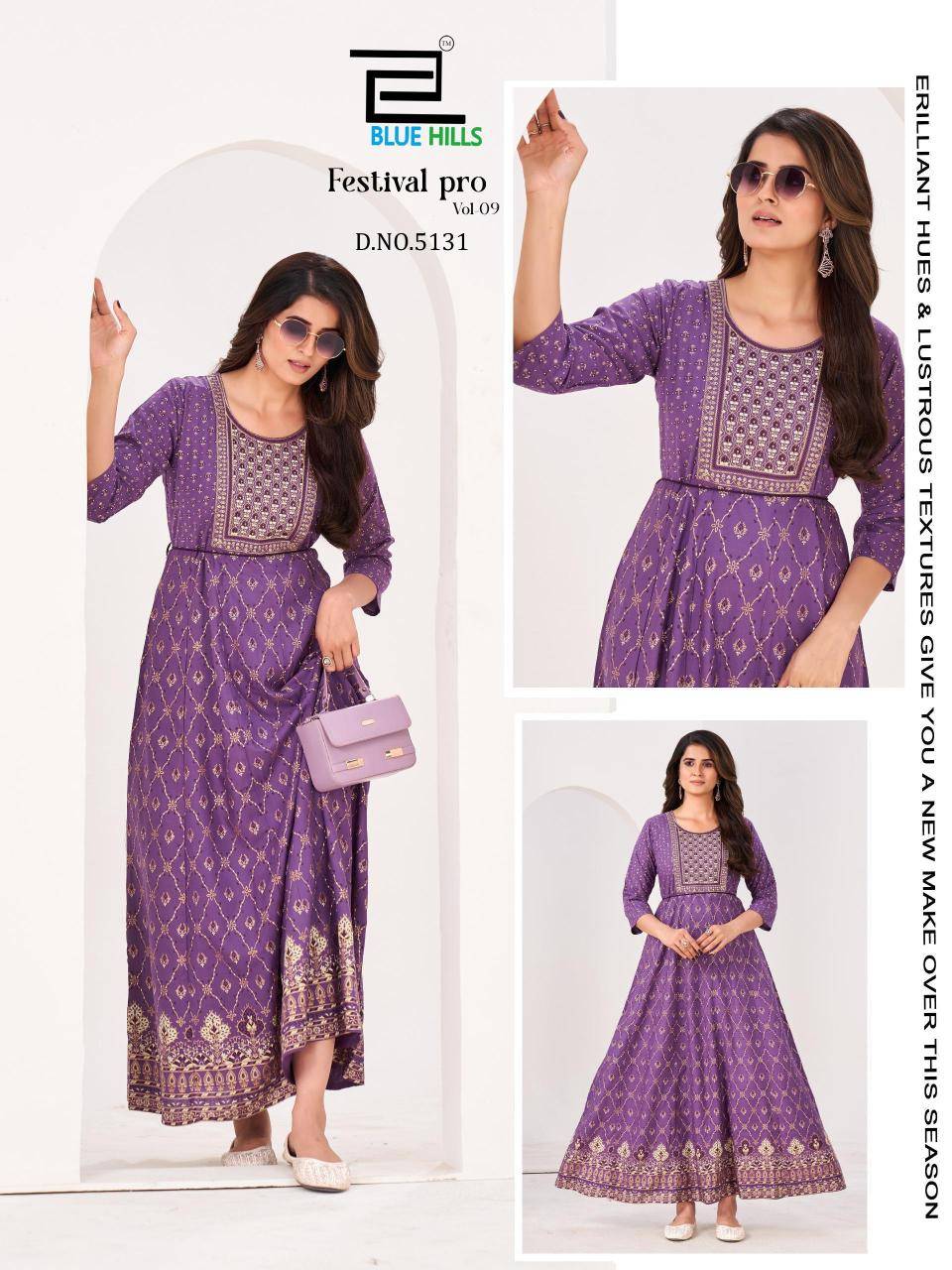 Blue hills festival pro vol.9 Kurti dealers in Hyderabad